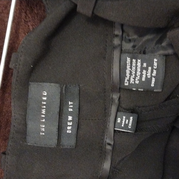 The Limited new never worn dress pants with wide belt loops NWOT - Picture 4 of 4